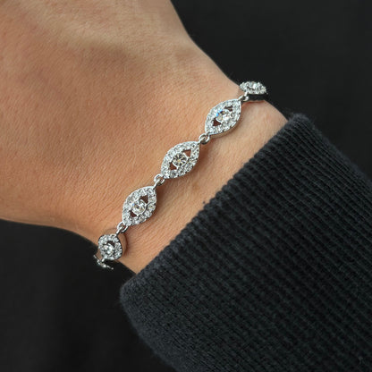 Angel Eyes Bracelet (Silver)