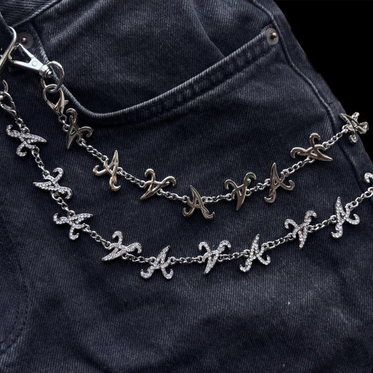 *A* Wallet Chain (Silver)